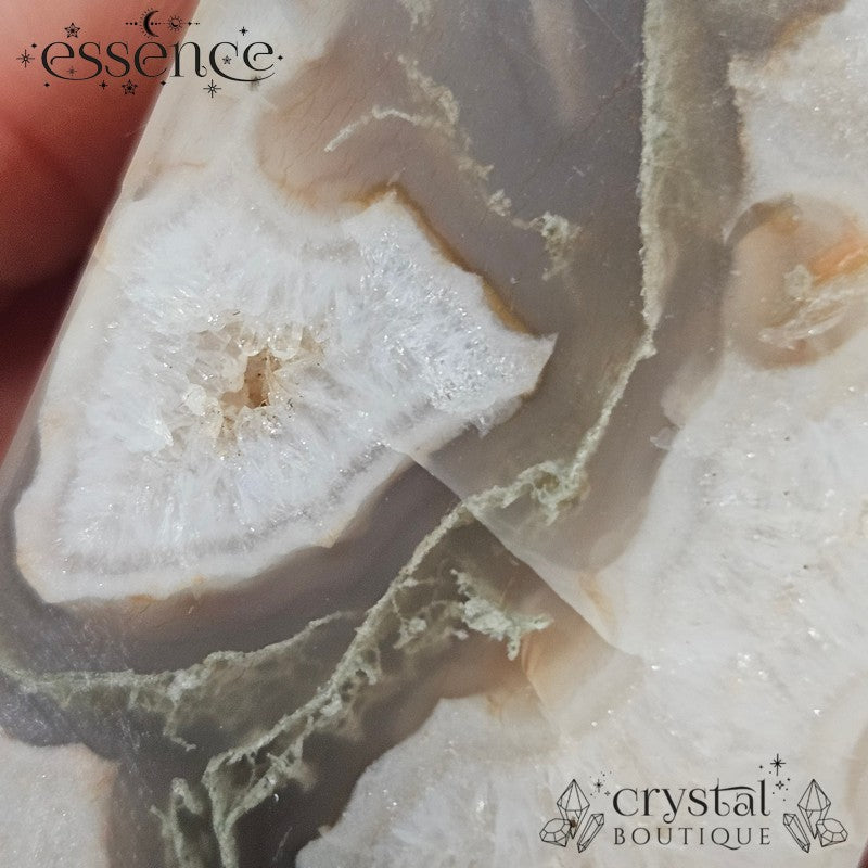 Moss Agate Tower🌿 Wild Roots | 164g