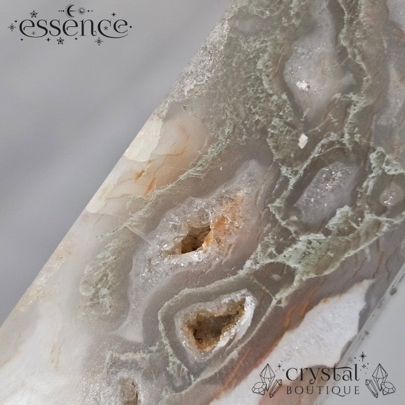 Moss Agate Tower🌿 Wild Roots | 164g