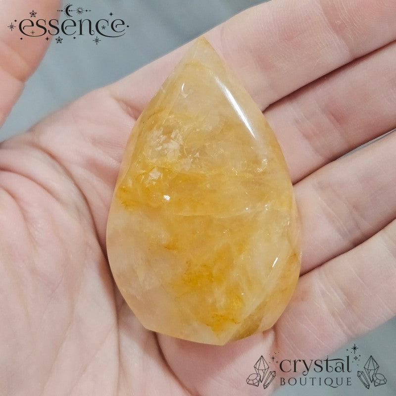 Golden Healer Quartz Flames