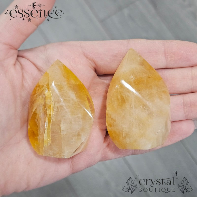 Golden Healer Quartz Flames