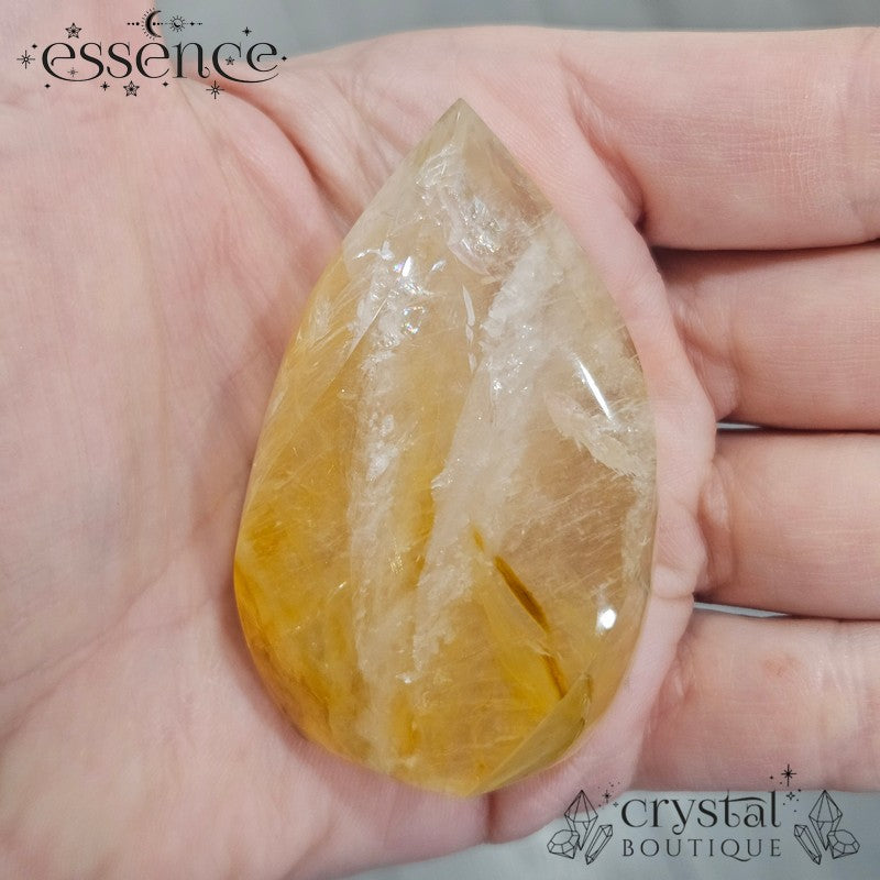 Golden Healer Quartz Flames