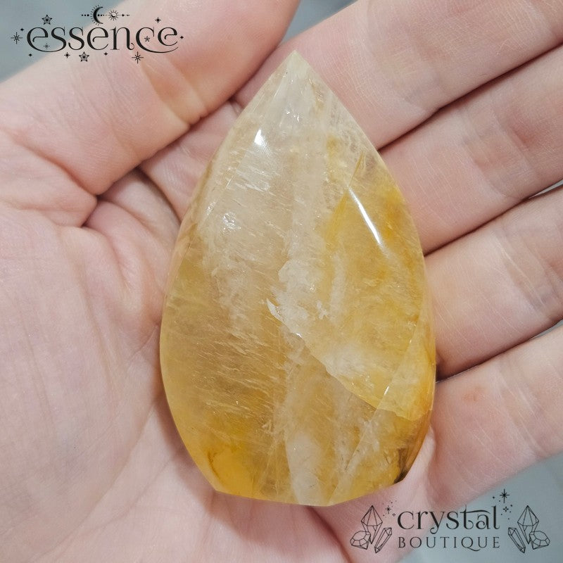 Golden Healer Quartz Flames