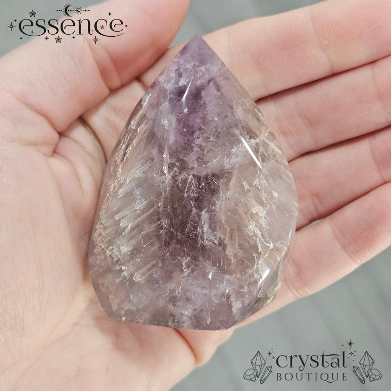 Lodolite in Amethyst Flames