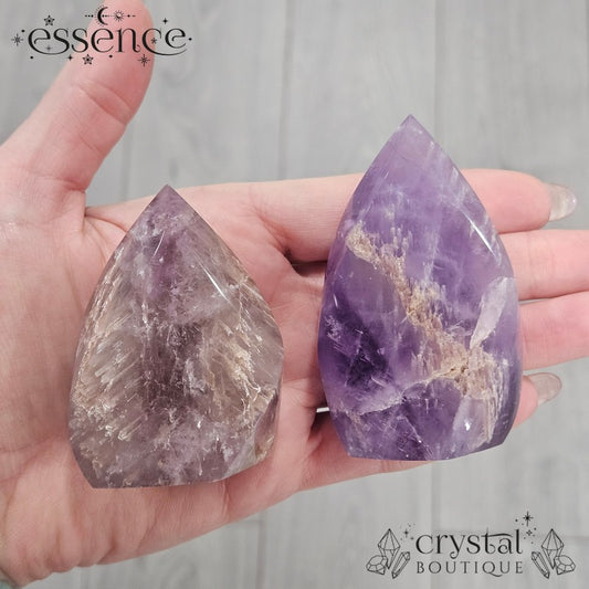 Lodolite in Amethyst Flames