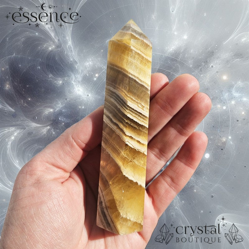 Yellow Fluorite Tower