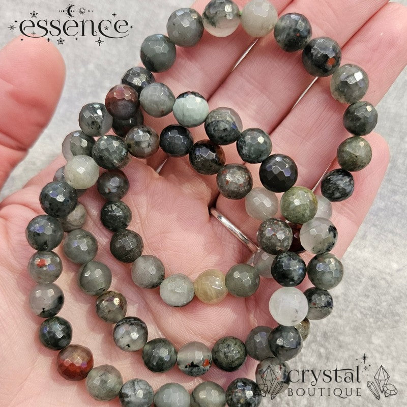 Bloodstone Faceted Bracelet