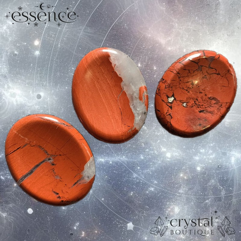 Red Jasper Worry Stone