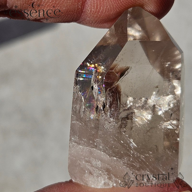 Brazilian Inclusion Quartz Tower/Point