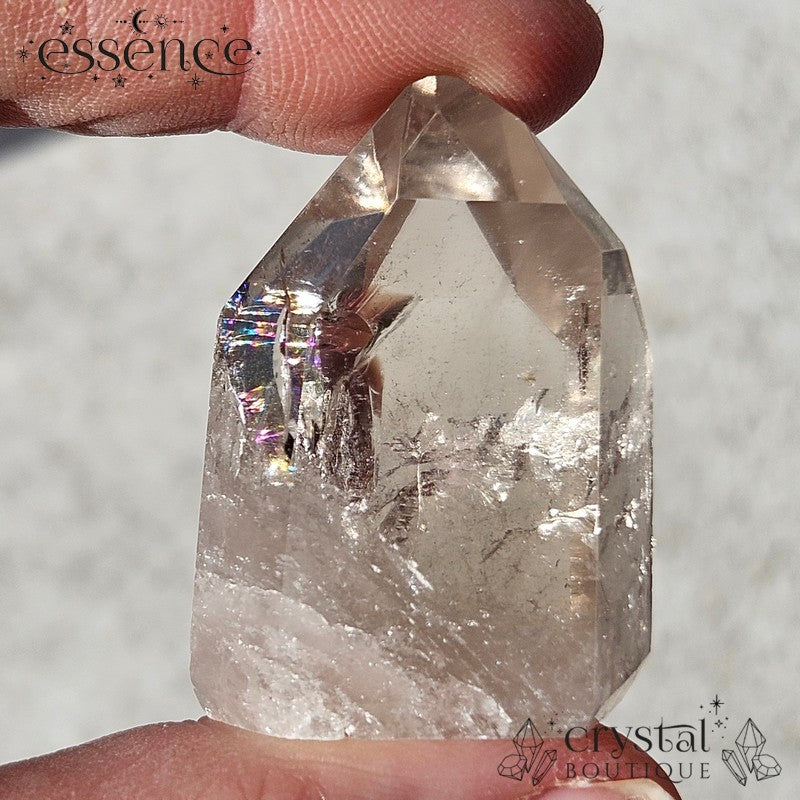 Brazilian Inclusion Quartz Tower/Point