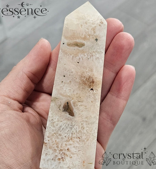 Moss Agate Tower - Forest Layers | 217g