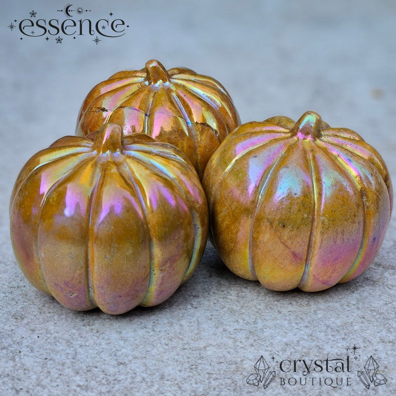 Aura Yellow Jasper Pumpkin