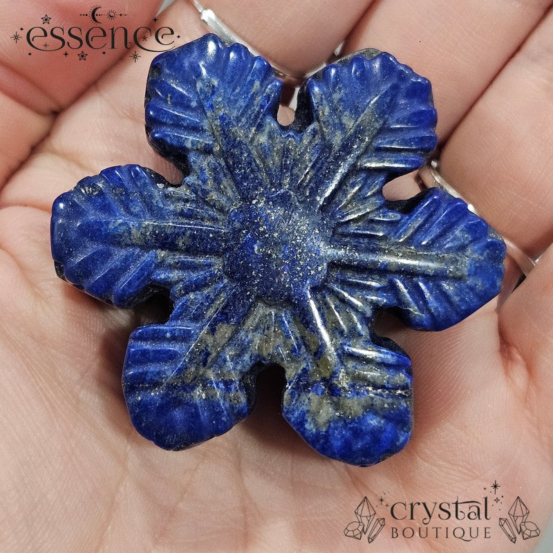 Lapis Lazuli Snowflake