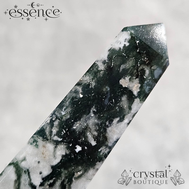Moss Agate tower โ ๐ฟ Forest Fade 99g