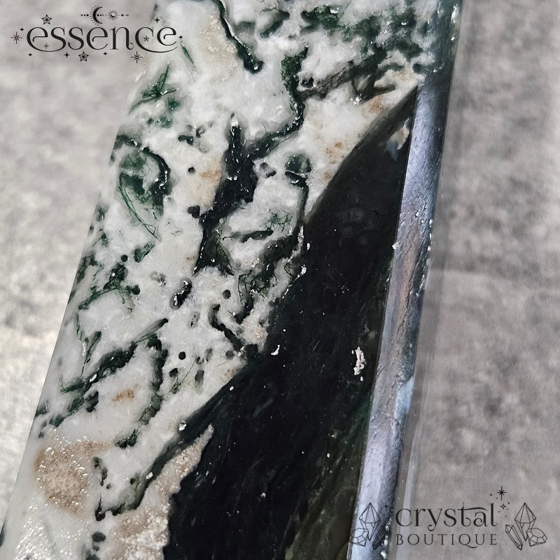 Moss Agate tower โ ๐ฟ Forest Fade 99g