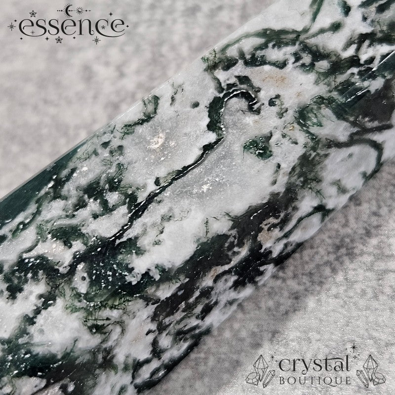 Moss Agate tower โ ๐ฟ Forest Fade 99g