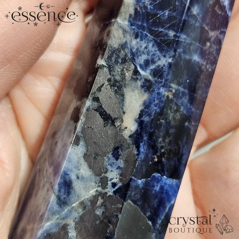Sodalite with Hematite Tower β 89g