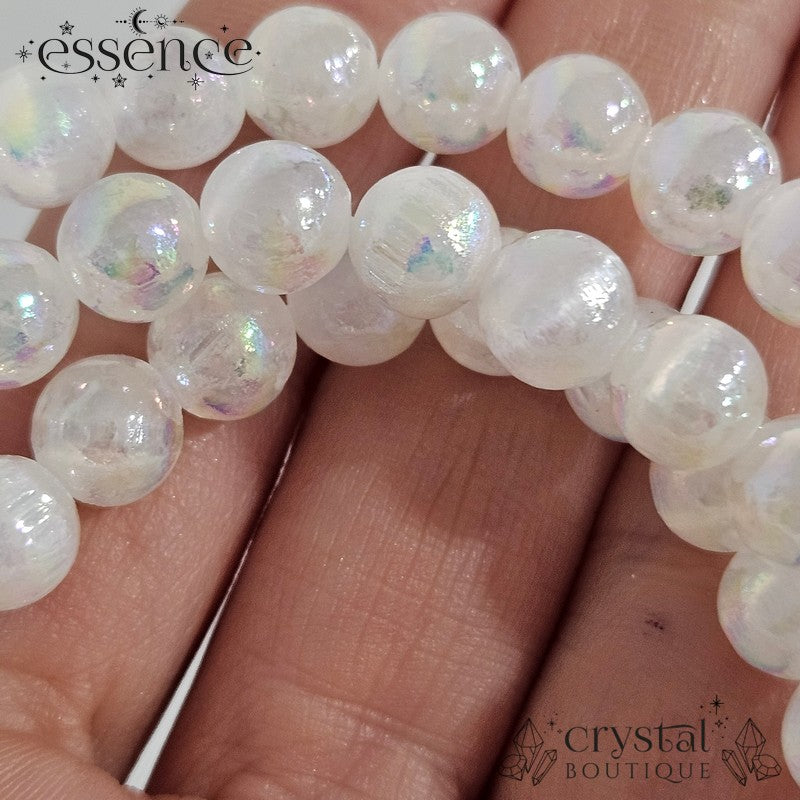 Aura Satin Spa Crystal Bracelet (Intuition & Awareness)
