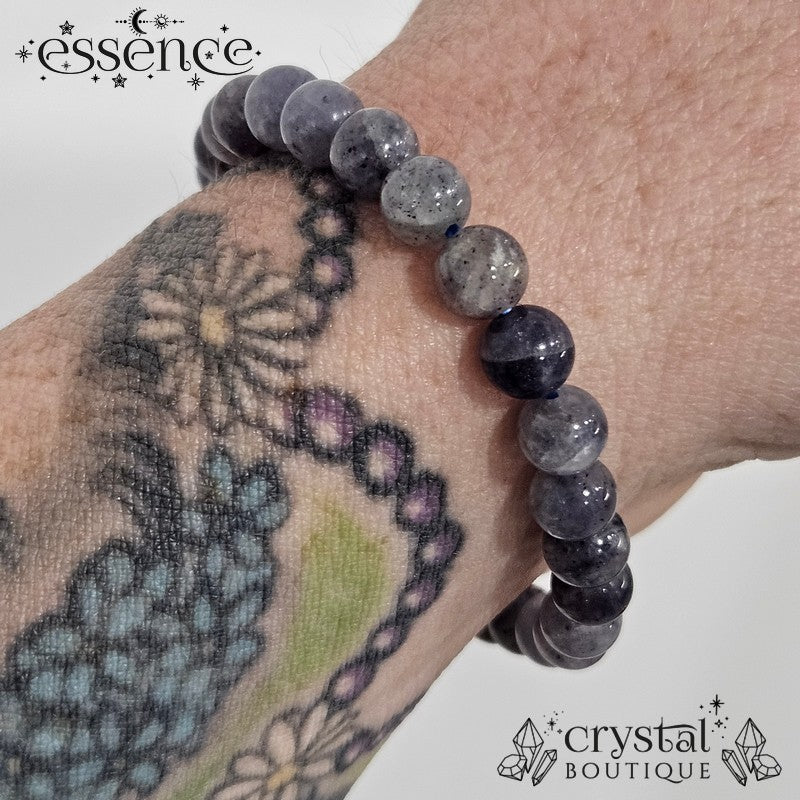 Cordierite Crystal Bracelet (Inner Strength & Intuition)