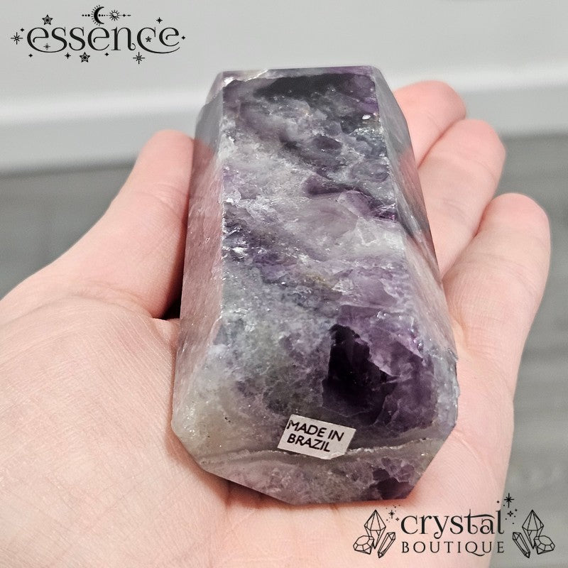 Fluorite Tower from Brazil – Radiant Energy and Mental Clarity (284g)