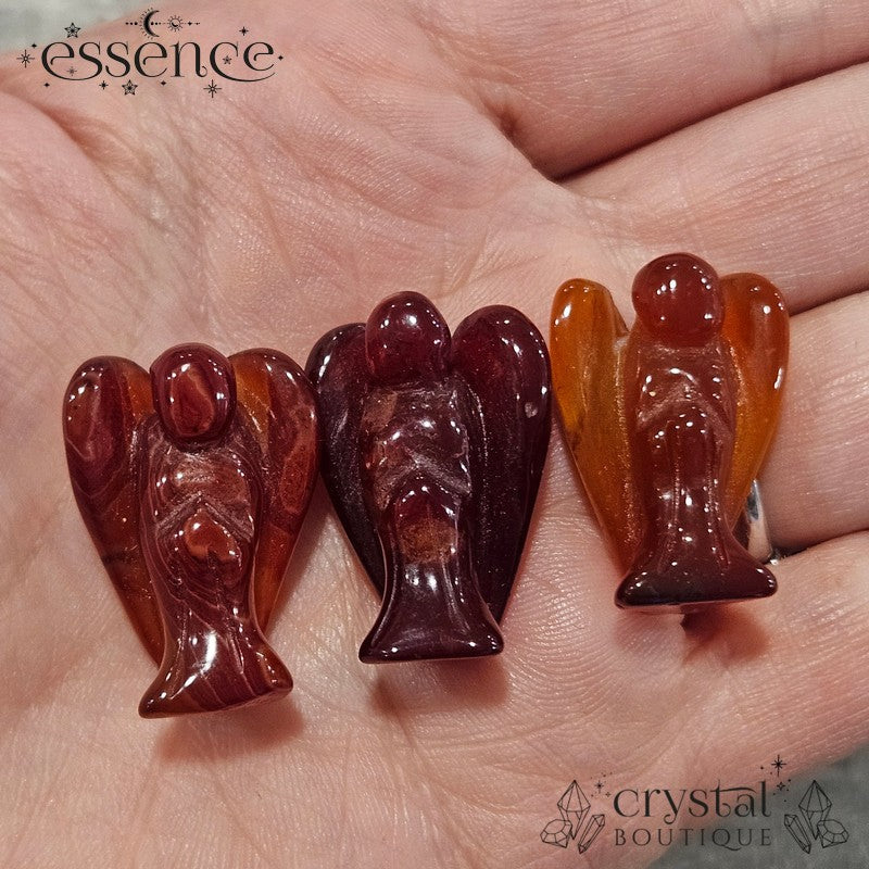 Carnelian Angel ā Guardian of Energy and Motivation