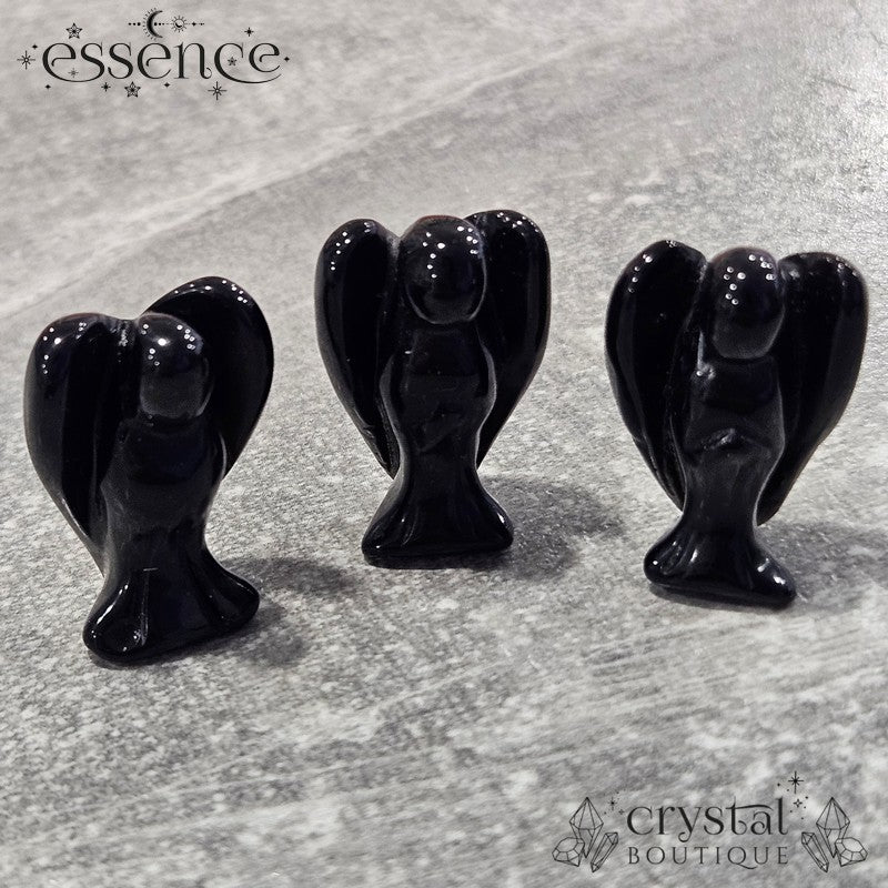 Obsidian Angel β Guardian of Protection and Strength