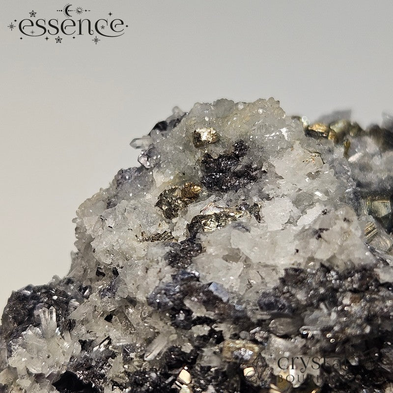 Bulgarian Crystal Specimen with Galena, Sphalerite, and Pyrite - 338g