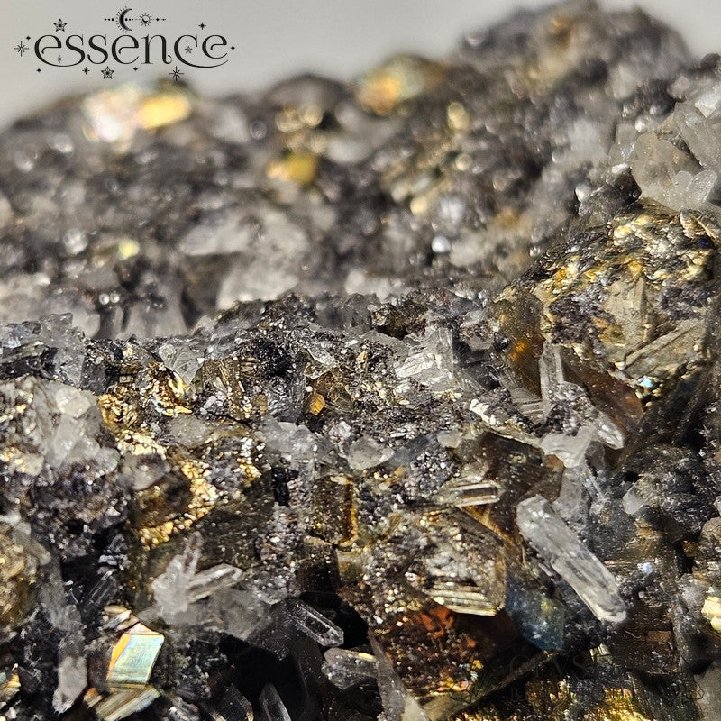 Bulgarian Crystal Specimen with Sphalerite & pyrite 428g