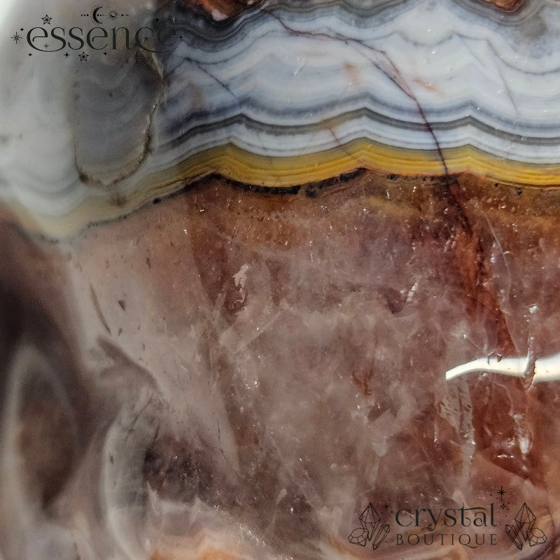 Amethyst  &  Crazy Lace Agate with Red Quartz