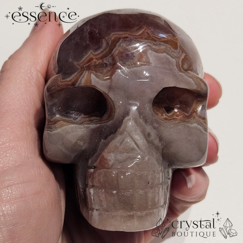 Amethyst  &  Crazy Lace Agate with Red Quartz