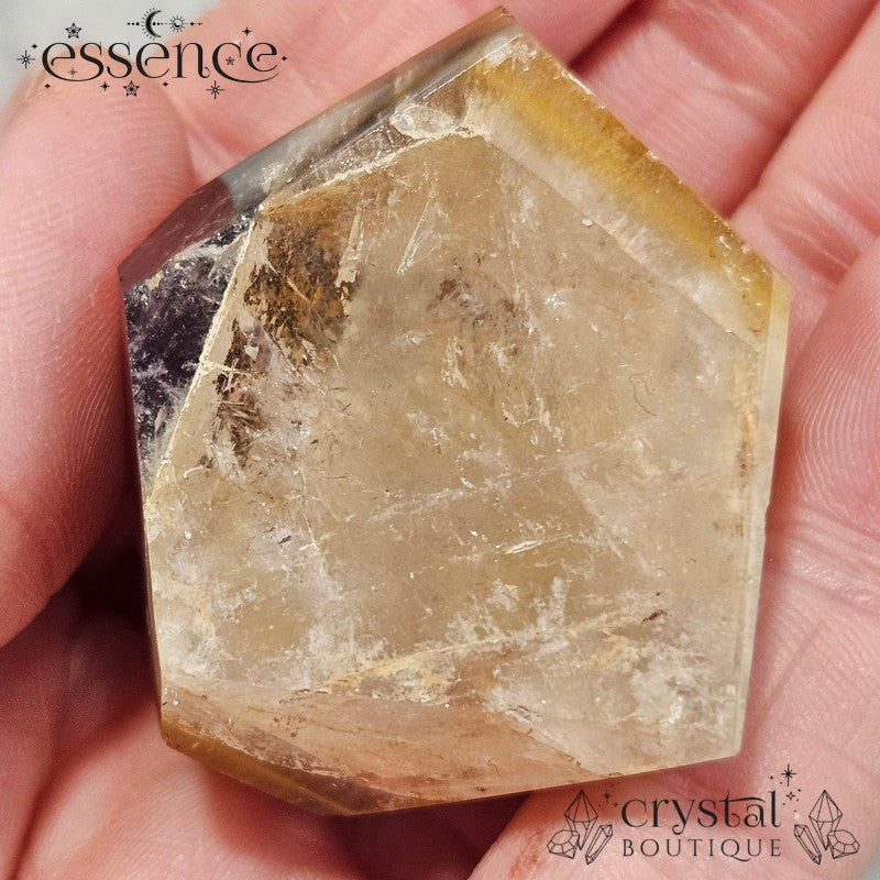 Dreamcoat Quartz/ Amethyst- Balanced Harmony