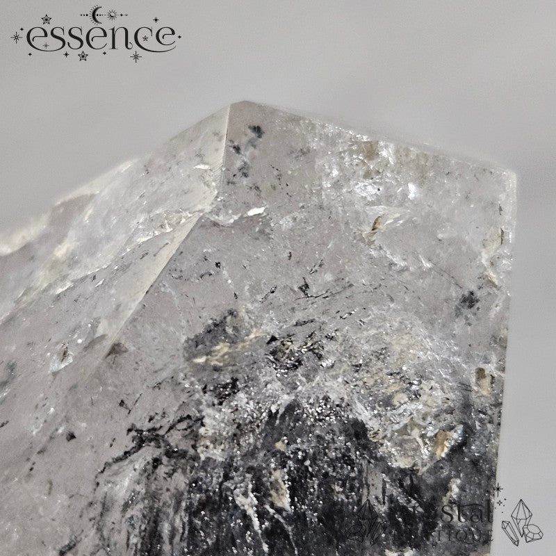 Black Phantom Quartz Tower โ 105g ๐ค Grounding & Transformation