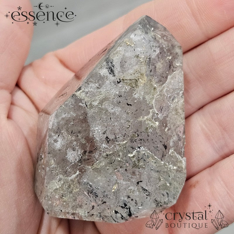 Black Phantom Quartz Tower โ 105g ๐ค Grounding & Transformation