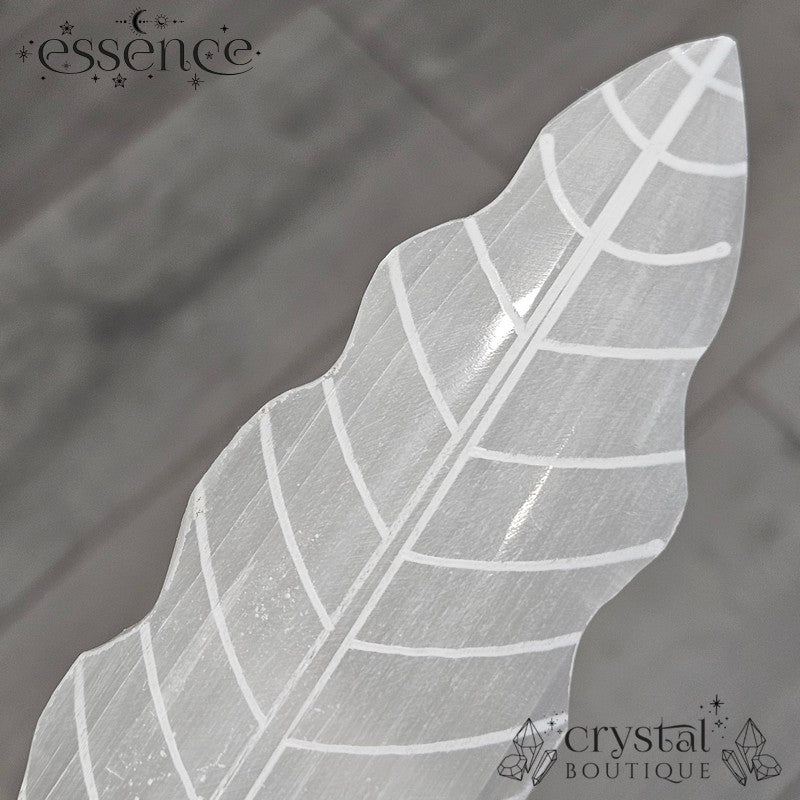 Satin Spa Crystal Feather