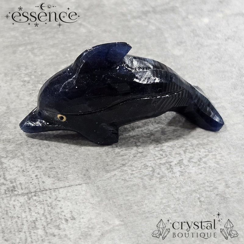 Sodalite Dolphin β A Wave of Calm & Intuition