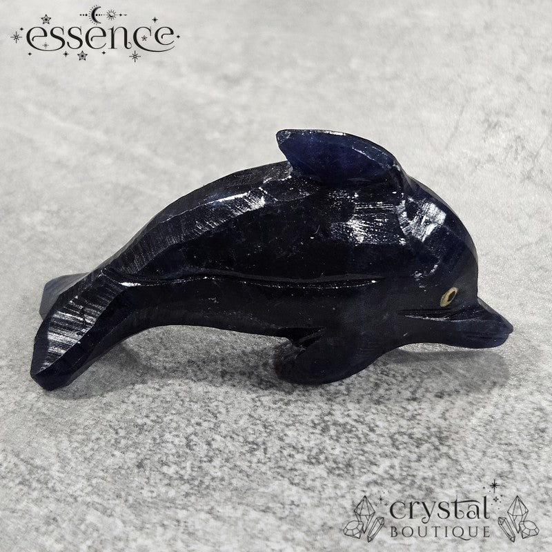 Sodalite Dolphin β A Wave of Calm & Intuition