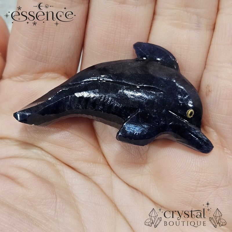 Sodalite Dolphin β A Wave of Calm & Intuition