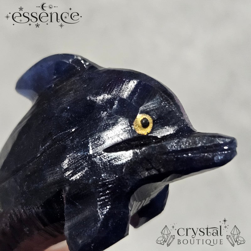 Sodalite Dolphin β A Wave of Calm & Intuition