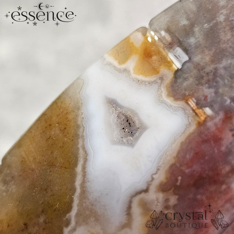 Ocean Jasper Feather β The Stone of Joy & Flow