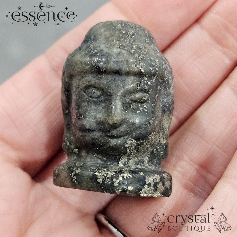 Pyrite Buddha Head