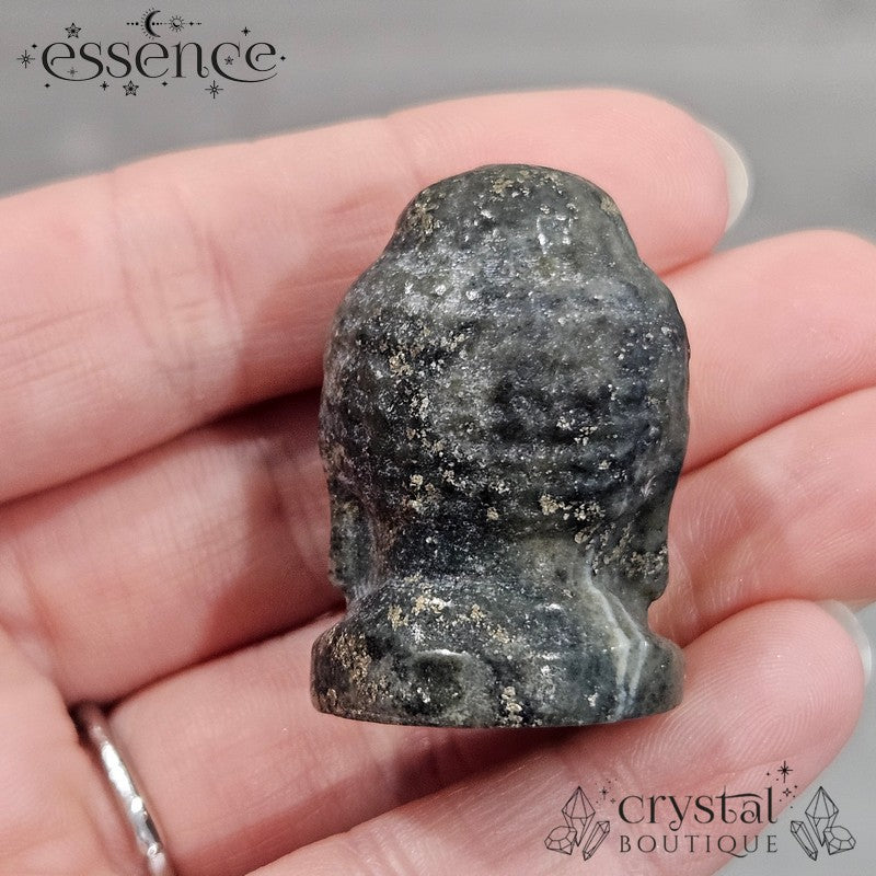 Pyrite Buddha Head