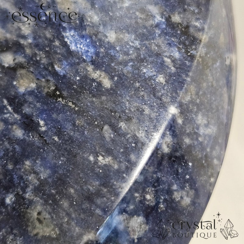 Sodalite Flame with Pyrite β Stone of Intuition & Confidence