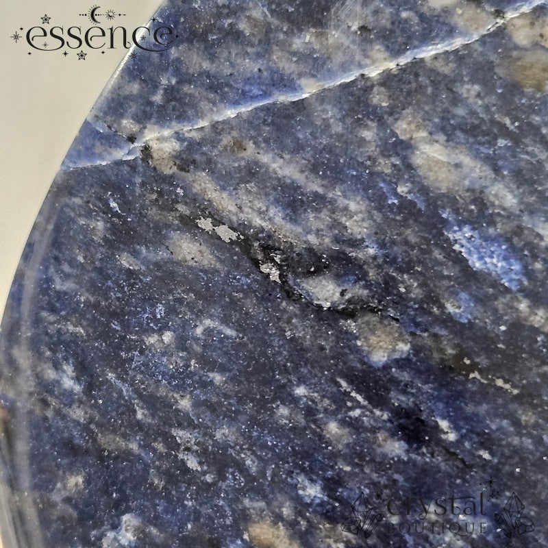 Sodalite Flame with Pyrite β Stone of Intuition & Confidence