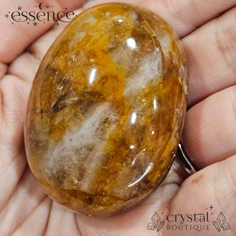 Golden Healer Polished Chunk β The Stone of Divine Healing & Abundance
