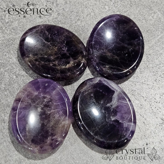 Amethyst Worry Stone – Soothing & Stress-Relieving