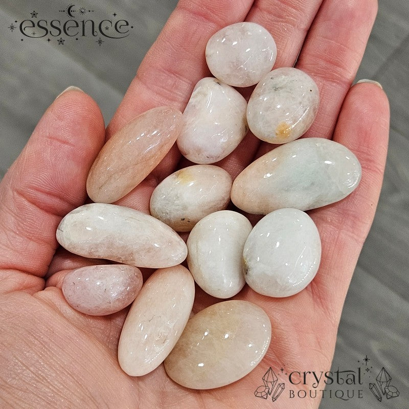Morganite Tumbled Stone