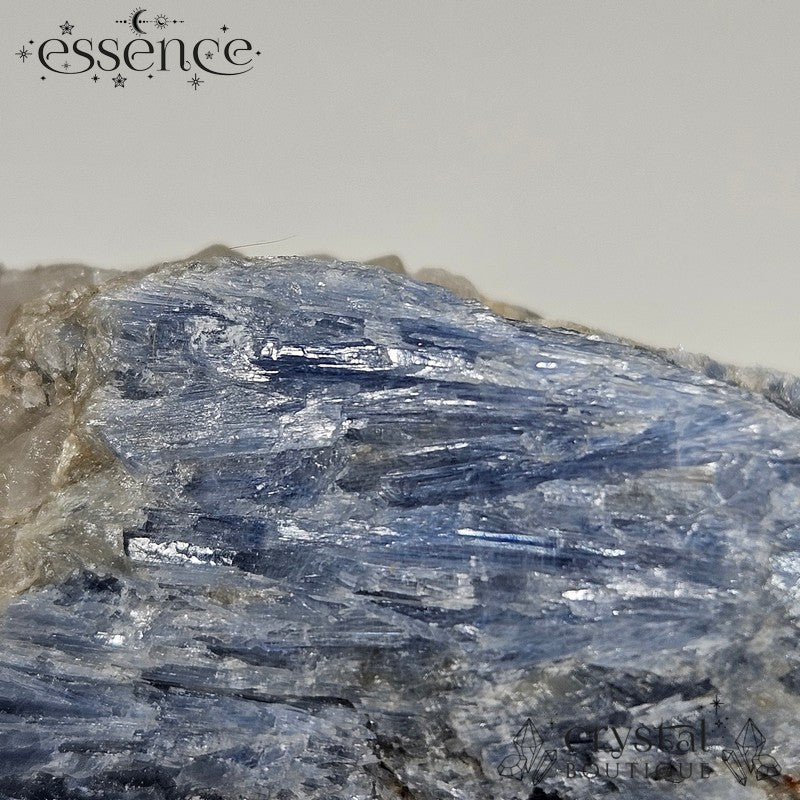 Blue Kyanite with Quartz Raw Specimen. Balance, Clarity & Alignment