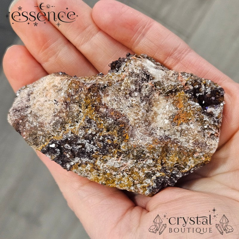 Red Manganese Quartz Druzy – 168g Energising & Confidence