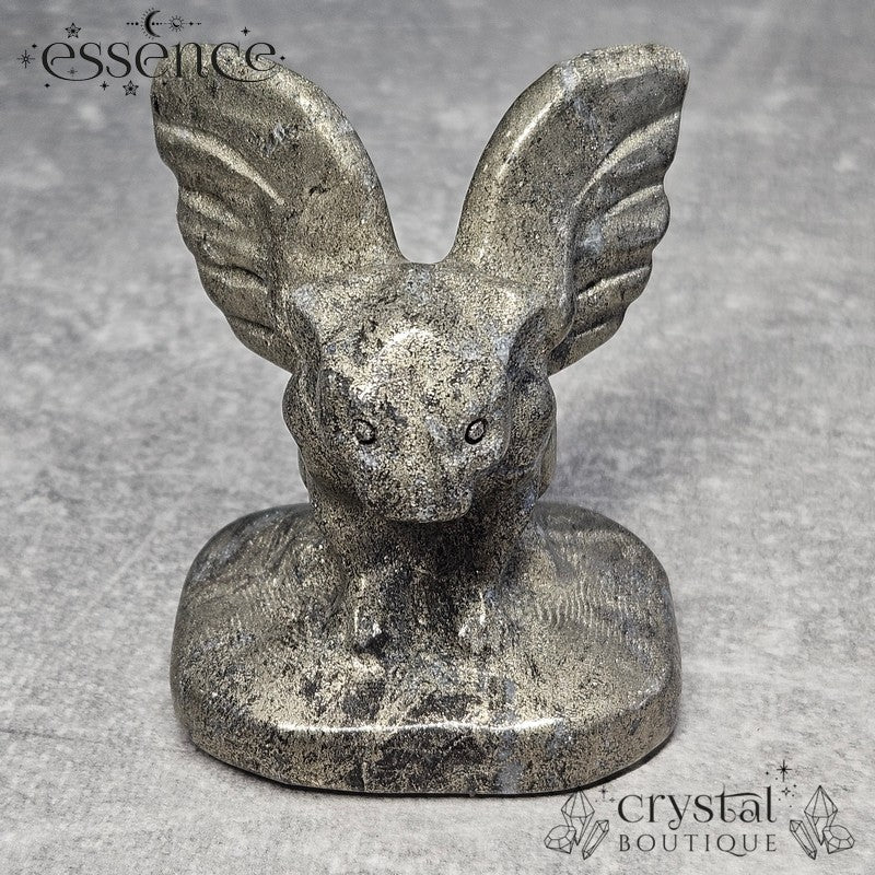 Pyrite Gargoyle β The Guardian of Strength & Protection