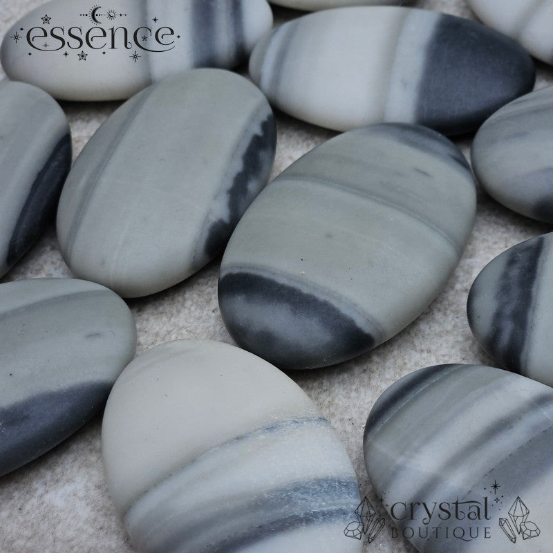 Tai Chi Jasper Palm Stones
