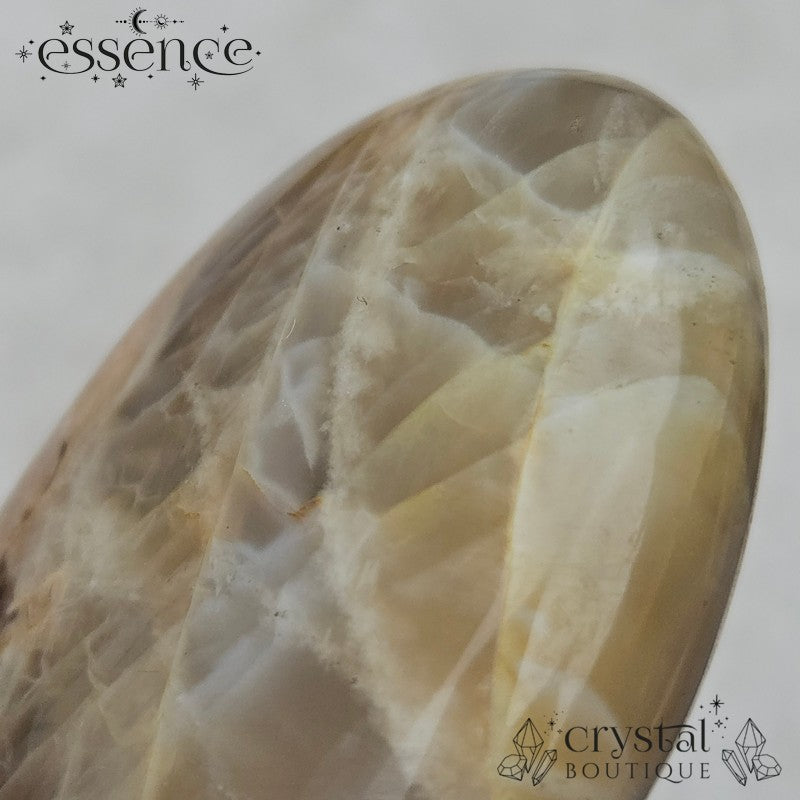 Peach Moonstone Palm Stone 78gms